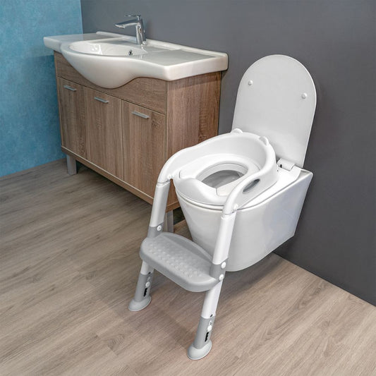 Lépcsős WC szűkítő szürke