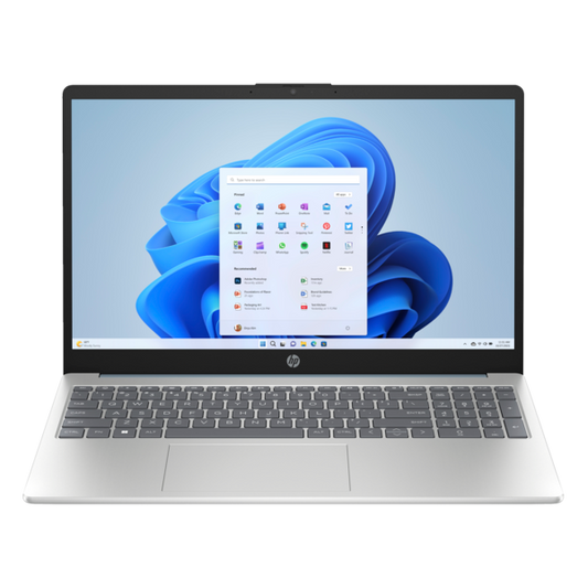 HP 15-fd0049nh 15.6" FHD AG IPS, Core i5-1334U 1.3GHz, 16GB, 512GB SSD, kék/ezüst