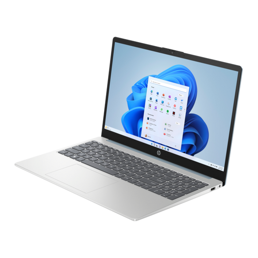 HP 15-fd0049nh 15.6" FHD AG IPS, Core i5-1334U 1.3GHz, 16GB, 512GB SSD, kék/ezüst