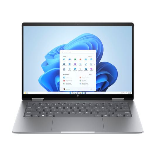 HP Envy x360 14-fa0000nh 14" 2K 1920x1200 IPS 300cd Touch, Ryzen5 8640HS 3.5GHz, 16GB, 1TB SSD, Win 11, ezüst