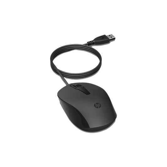 HP vezetékes egér 150 - fekete