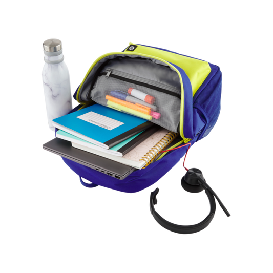 HP hátizsák Campus 15.6" - kék/sárga