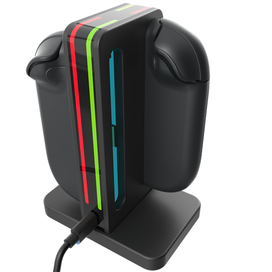HYPERKIN Power Spire Nintendo Switch 2 Joy-Con Töltőállvány, Fekete