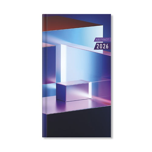 Határidőnapló Period Abstract Zsebnaptár álló Tiles papír 2026