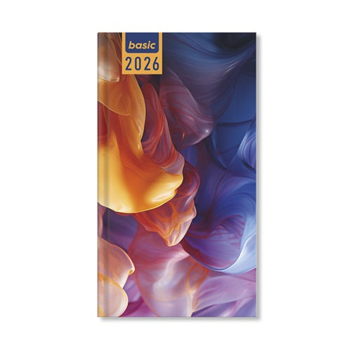 Határidőnapló Period Basic Zsebnaptár álló Galaxy papír 2026