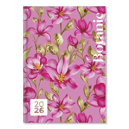 Határidőnapló Period Botanic B/6 heti Pink papír 2026