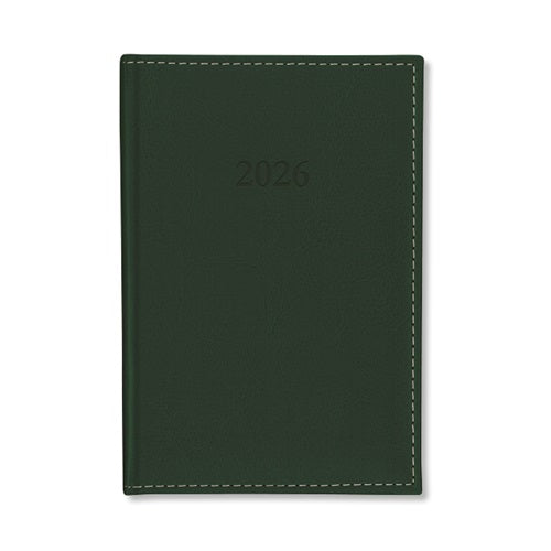 Határidőnapló Period Chamois B/5 heti körbev. zöld 2026
