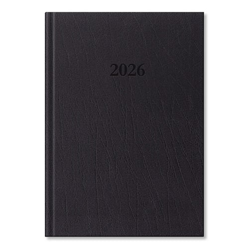 Határidőnapló Period Standard B/5 heti fekete műbőr 2026