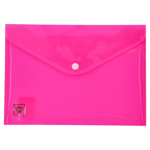 Irattartó tasak BiroTime A/5 patentos pink