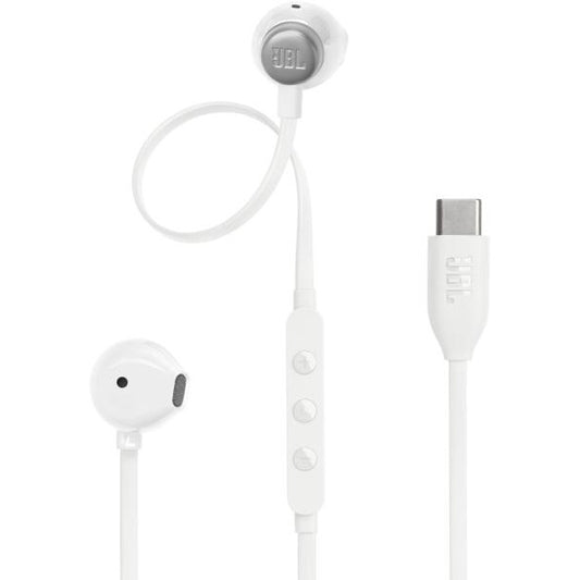 JBL Tune 305 (USB-C Vezetékes fülhallgató), Fehér