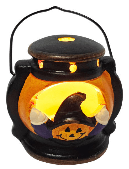 Töklámpás, mini, kerámia, kb. 6,5x7cm