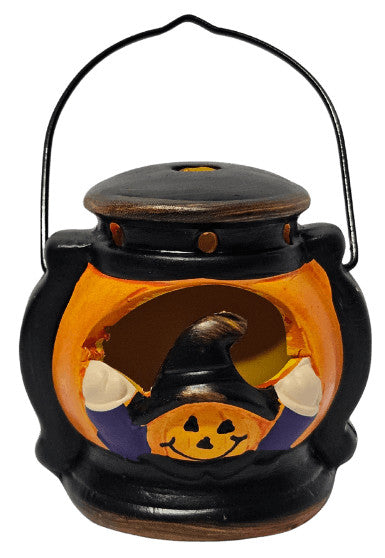 Töklámpás, mini, kerámia, kb. 6,5x7cm