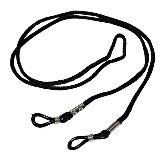 Szemüvegzsinór, fekete