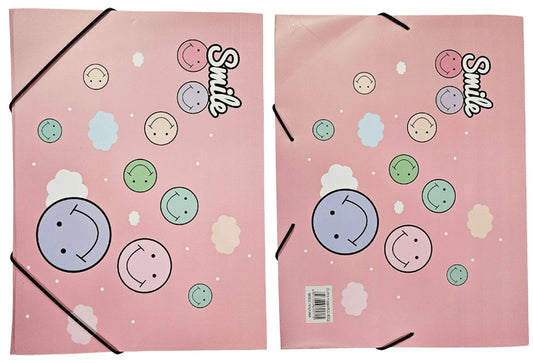 Smiley, emoji gumis mappa A/4, (ICU-8052), 3 féle