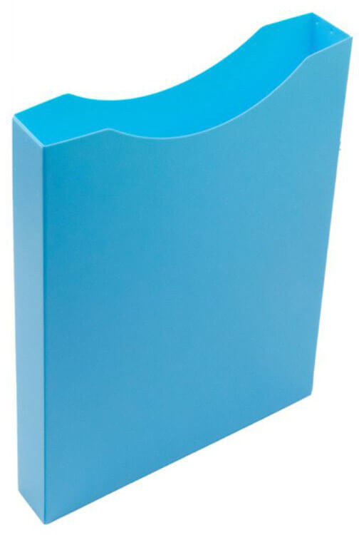 Műanyag, nyitott füzetbox, A/4, PASTELINI, kék