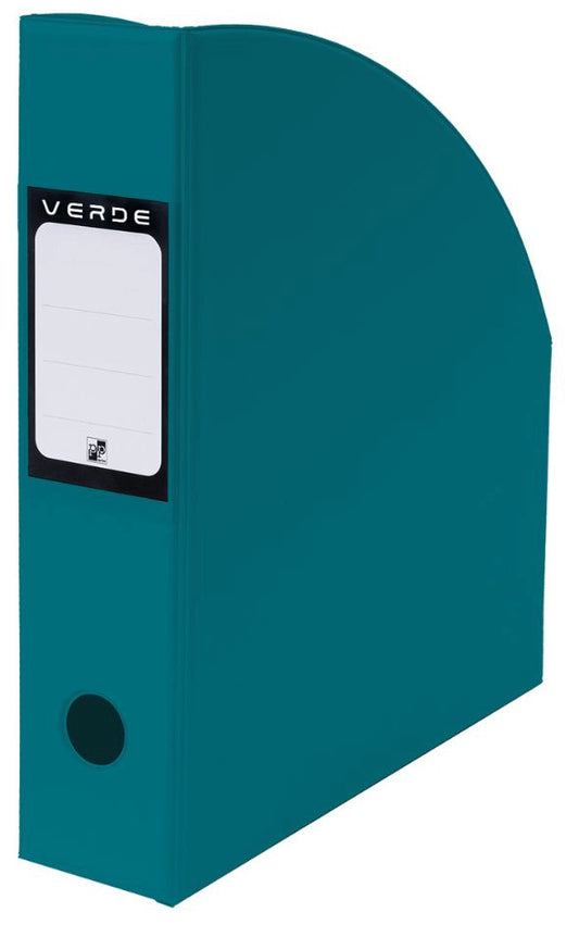 Irattartó papucs A/4, PVC, VERDE, petrol színű