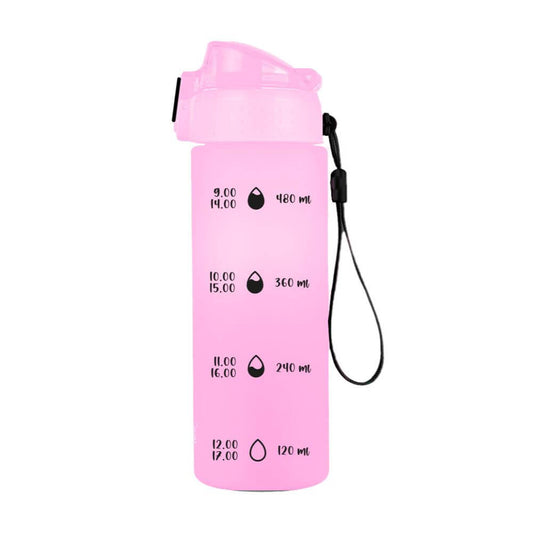 PASTELINI kulacs, 600 ml, BPA mentes, pasztel rózsaszín