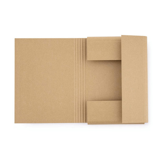 Füzetbox A/4, KRAFT Nature