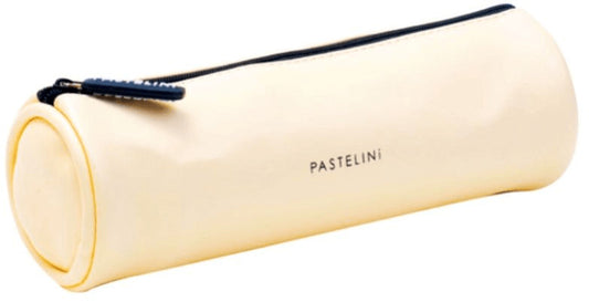 Tolltartó, hengeres, PU 215x75x75mm, PASTELINI, pasztell sárga