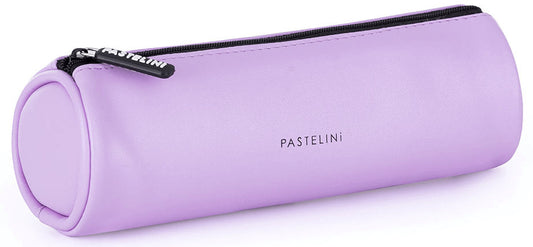Tolltartó, hengeres, PU 215x75x75mm, PASTELINI, pasztell lila
