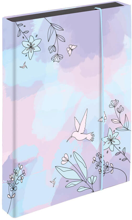 Kolibri füzetbox A/4, jumbo, lila