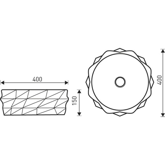 KR-01 kerámia design mosdó