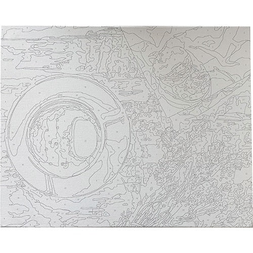 Kreatív kifestő klt. Centrum számozott, 40x50 cm, Csendélet