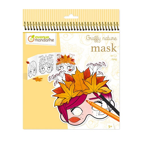 Kreatív színező Avenue Mandarine Graffy pop maszk