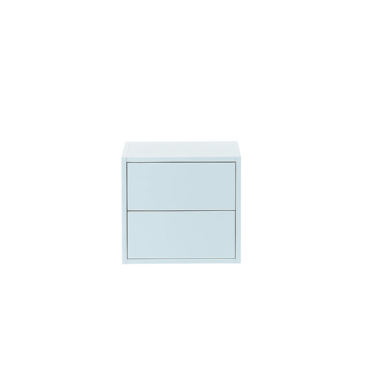 Boxie 2 fiókos fali szekrény 40x40x37 cm kék