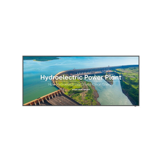 LG 16/7 Signage kijelző 105" 105BM5P-B, 5120x2160, 21:9, 440 cd/m2, HDMIx4/DisplayPort/RS232C/RJ45/USBx4/USB-C