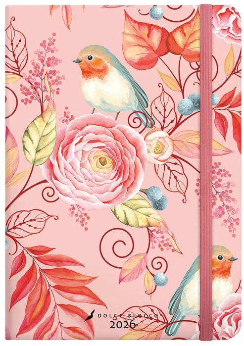 Dolce Blocco Secret Diary, napi tervező, B6, 2026, Sweet Birdy