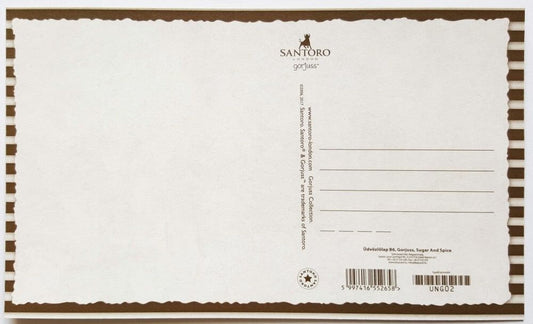Santoro Gorjuss, üdvözlőlap, képeslap B6 19x12cm, Jar Of Hearts
