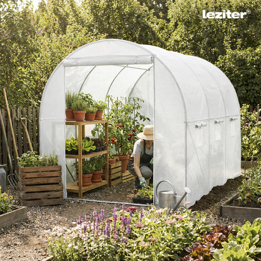 Fóliasátor 200x200x300 cm erősített vázzal+fólia