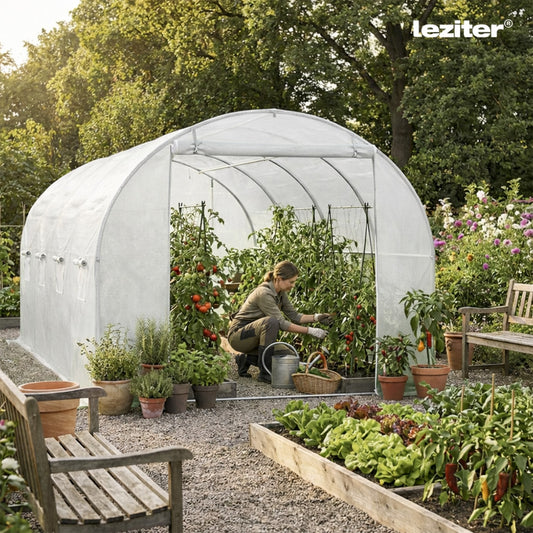 Fóliasátor 200x250x400 cm váz+fólia