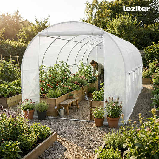 Fóliasátor 200x300x600 cm váz+fólia