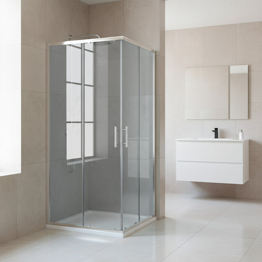 Soul 90x90 cm szögletes zuhanykabin tálca nélkül
