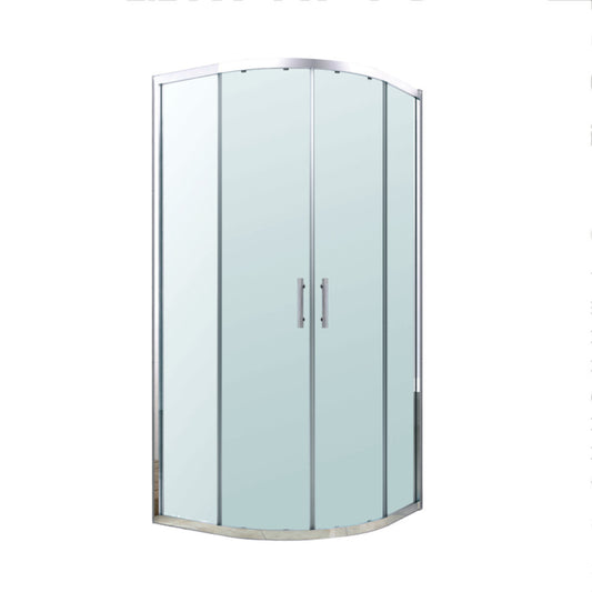 Soul 90x90 cm íves zuhanykabin tálca nélkül