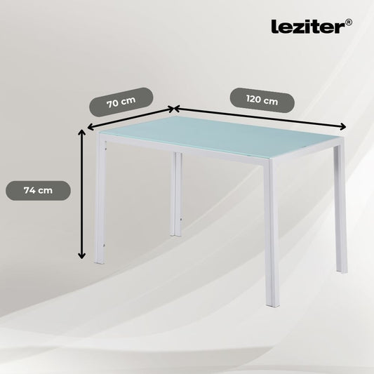 Liva 4+1 étkező garnitúra fehér-fehér
