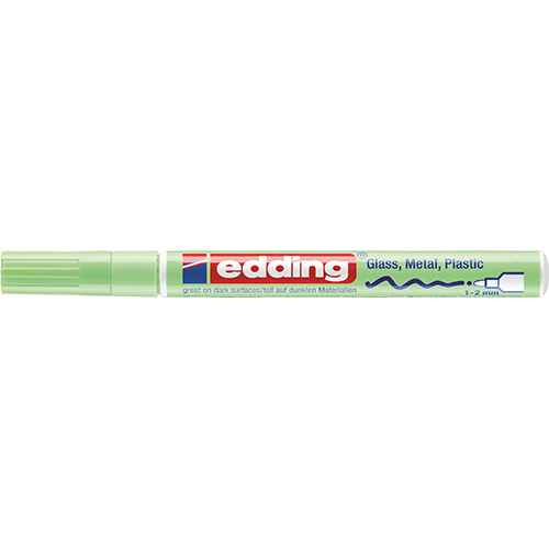Lakkmarker Edding 751 pasztellzöld