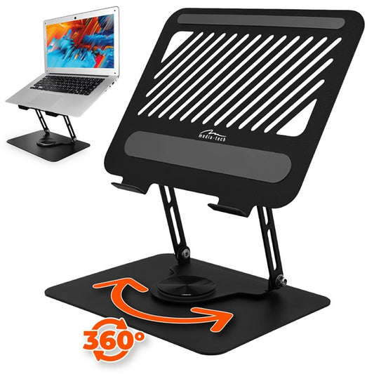 MEDIA-TECH Notebook Állvány ROTO állítható forgatható ergonómikus 10-17"