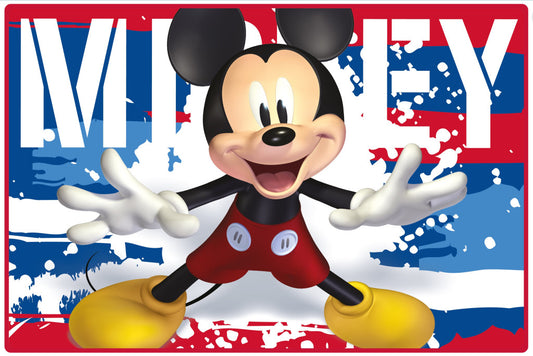 Disney Mickey egér fürdőszobai kilépő, szőnyeg - 50 x 80 cm