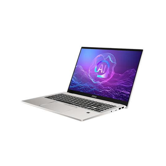 MSI Business NB Prestige A16 AI+ A3HMG-080, 16" UHD+ OLED, Ryzen AI 9 365, 32GB, 1TB M.2, INT, WIN11H, Ezüst