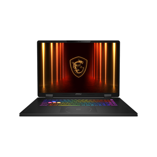 MSI Gaming NB Crosshair A18 HX A8WGKG 18" QHD+, Ryzen 9 8945HX, 32GB, 1TB, RTX 5070  8GB, NoOS, Fekete