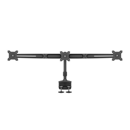 MULTIBRACKETS Asztali konzol (3 képernyős rögzítőkar), M VESA Desktopmount Triple Desk Clamp 15-24" (max.VESA:100x100mm)