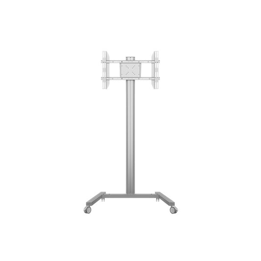 MULTIBRACKETS Gurulós padlóállvány, M Display Stand 180 Single Silver (32-65", max.VESA: 700x400 mm, 50 kg)