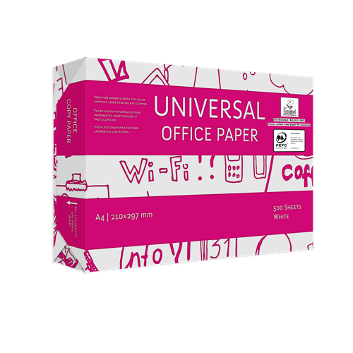 Másolópapír Copy Paper Universal A/4  80g 500 ív/csomag