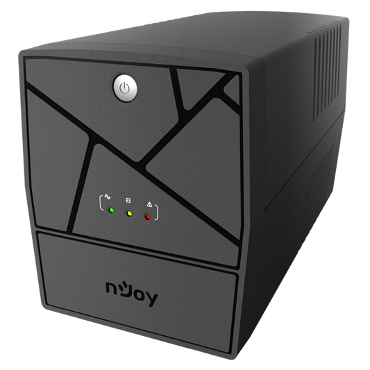 NJOY Szünetmentes 2000VA - Keen 2000 USB (4 Schuko, line-interaktív, fekete)