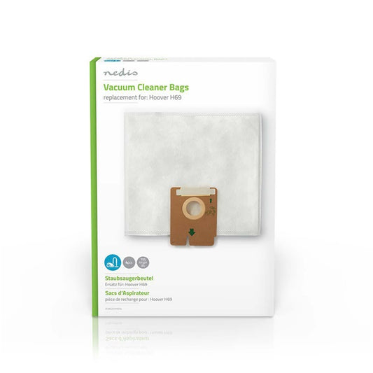 Nedis DUBG222HOO4 porzsák, Hoover H69, 4db/csomag