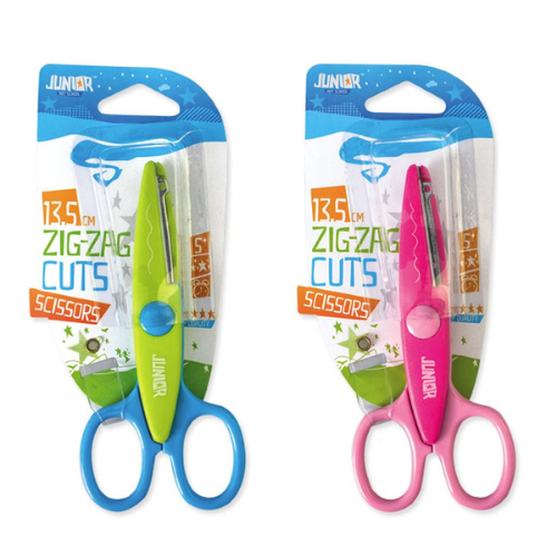 Olló Zig-Zag Junior, 13,5 cm