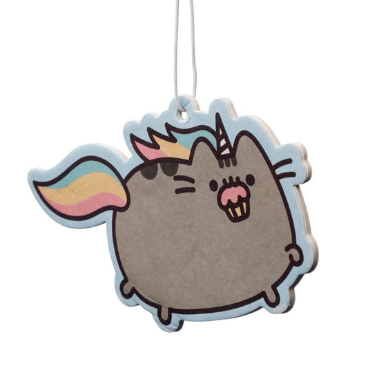 Autóillatosító, unikornis Pusheen cica (eper muffin)